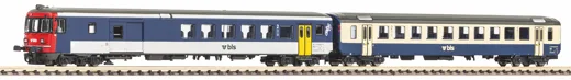 N 2er Set EW I 1./2. Klasse + Steuerwagen BDt BLS V, Privatbahn