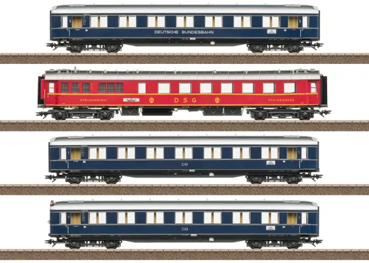 Schnellzugwagen-Set "F 41 Senator"