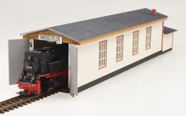 Bausatz Lokschuppen "Hasselfelde" Epoche VI (4. Quartal 2023)