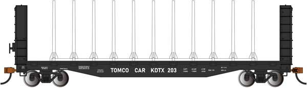 Bachmann Industries 12908 52'Flat TOMCO Car 203 World of Trains ...