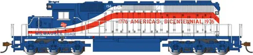 SD40-2 Diesel MILW 156