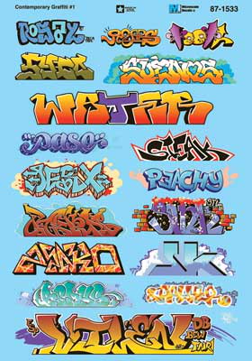 Amrcn Cntmpry Graffiti #1