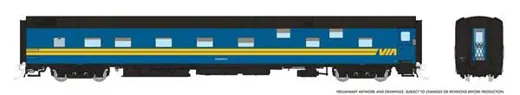 Dup Sleeper VIA Rail 1150