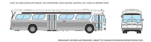 Bus Deluxe white/silver