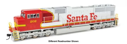 SD75M DCC ATSF #202
