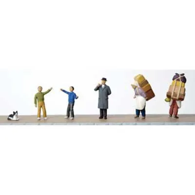 Train Passengers w/Cat
