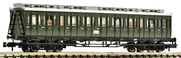 Abteilwagen 3. Kl. mit Zugschlussscheiben, DB