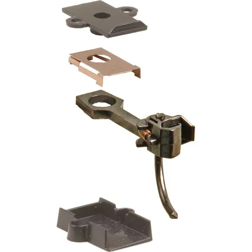 #21 HO Scale 20-Series Plastic Couplers with Gearboxes - Long (25/64") Underset Shank