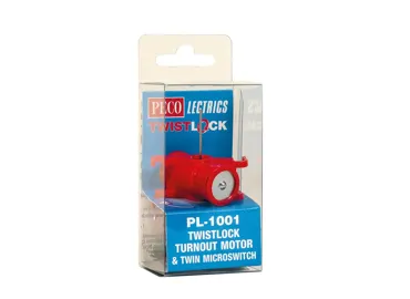 TwistLock Weichenmotor + Mikroschalter