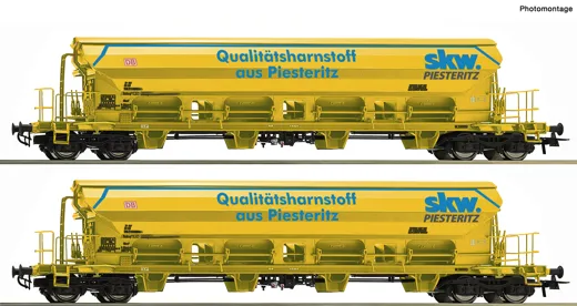 Set: 2-tlg. Schwenkdachwagen, DB-AG