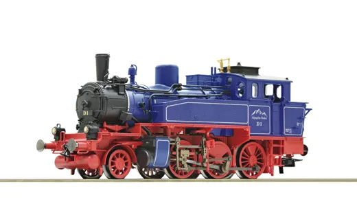 Zahnrad-Dampflokomotive, Alpspitz-Bahn, Privatbahn