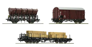 Set: 3 tlg. Güterzug Höllental 2. Teil, DB