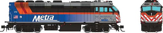 F40PHM-2 DCC Fade 212
