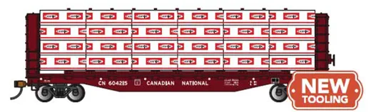 52'Flatcar CN 604215