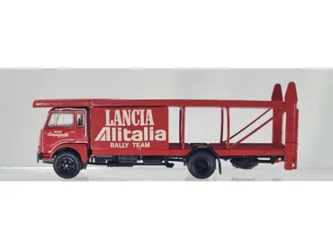FIAT 642N2 Autotransporter, Lancia Alitalia Rot