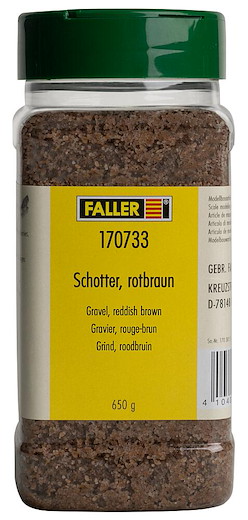 Schotter, rotbraun, 650 g