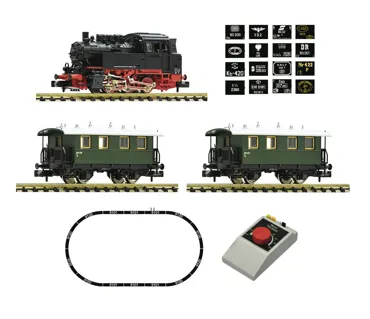 Analog Start Set: Dampflokomotive BR 80 mit Personenzug
