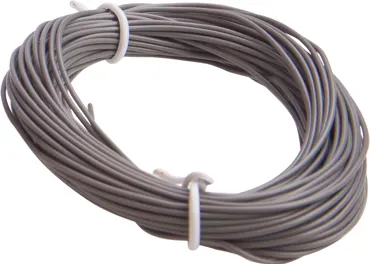 Litzen Kabel 0.14 mm² Grau 10 Meter