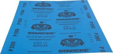 Schleifpapier wasserfest P2000