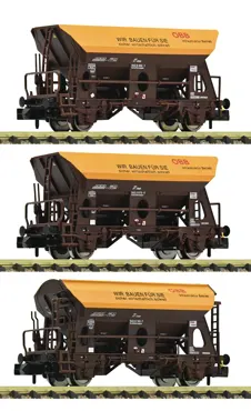 3-tlg. Set: Schotterwagen, ÖBB