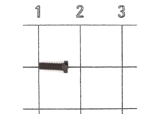 Zylinderschraube M2x6 10 St