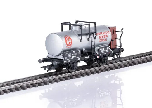 Display Kesselwagen mit zwei Radsätzen, DB