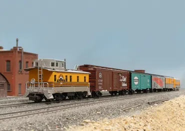 US-Güterwagen-Set "Tin Plate"