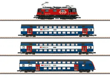 Zugpackung Zürcher S-Bahn SBB mit Re 420