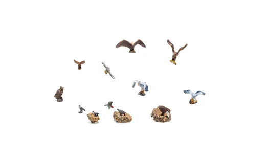 H0 Vögel und Nester