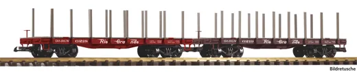 G 2er Set Rungenwagen D&RGW