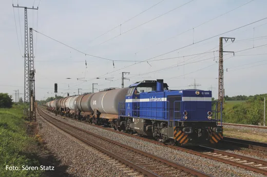 TT Diesellok G 1206 Infraleuna VI, Privatbahn
