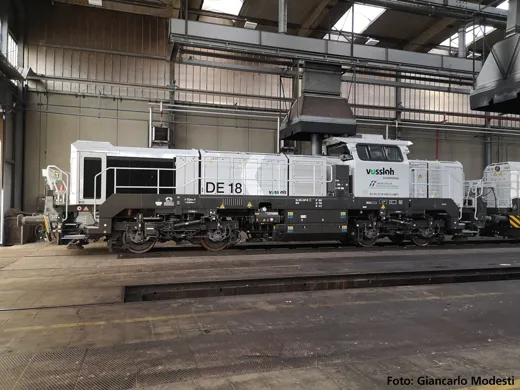 Sound-Diesellok DE18 Mercitalia VI Wechselstromversion, inkl. PIKO Sound-Decoder, Privatbahn
