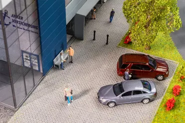 PREMIUM Strassenfolie Kopfsteinpflaster, hellgrau