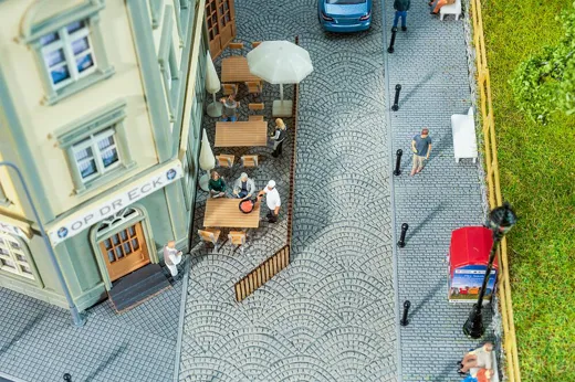PREMIUM Strassenfolie Römisches Kopfsteinpflaster