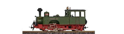 K.W.St.E. 12 "Oberstenfeld" Dampflok-Fertigmodell grün