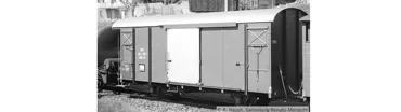RhB Gbk-v 5561 gedeckter Güterwagen