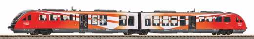 Sound-Dieseltriebwagen "Desiro" Midtjyske Jernbaner VI Wechselstromversion, inkl. PIKO Sound-Decoder, Privatbahn