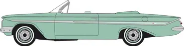 Chevy Impala Conv green