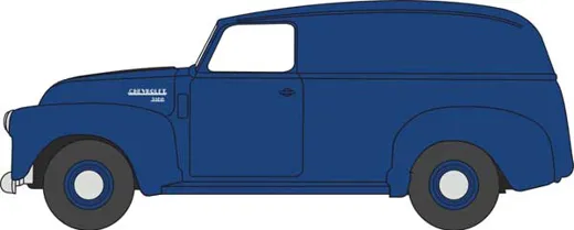 Chevy 3100 Panel Van blue