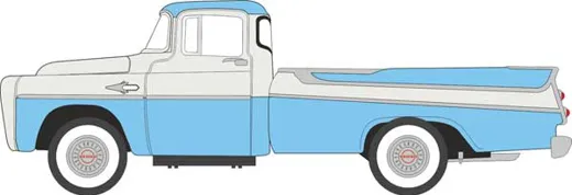 Dodge D100 Pickup blue/wh