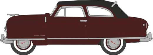 Nash Rambler Conv maroon