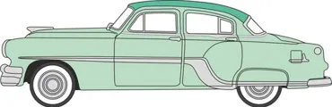 Pontiac Chieftain green