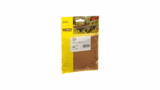 Flockage fein hellbraun 20g Beutel