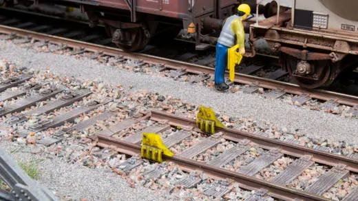3D minis N Gleisknagge, 10 Stück