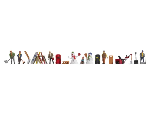 Figuren-Themenwelt Wintertag