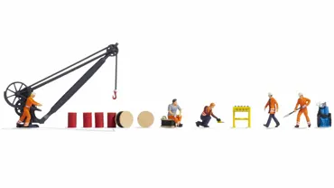 Figuren-Themenwelt Bahnbetriebswerk