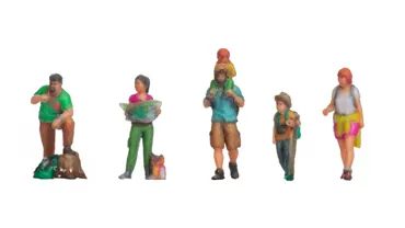 Wanderer, 3D-Farbdruck