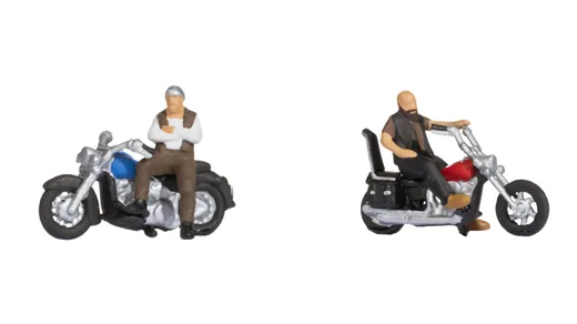 Rocker auf Motorrädern