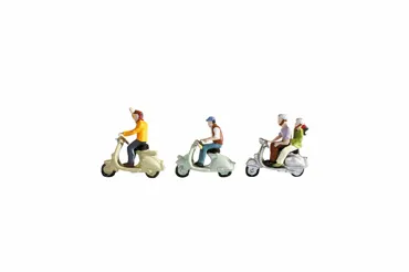Motorrollerfahrer