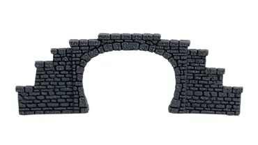 Tunnel-Portal 2-gleisig, Kunststoff